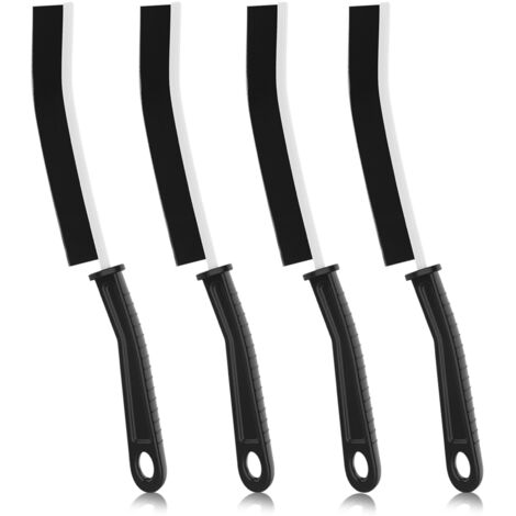 Brosse de nettoyage pour crevasses, 4 pièces, brosse de nettoyage pour crevasses de salle de bain, outil de nettoyage pour crevasses pour coins étroits de la maison, cuisine, salle de bain et fenêtre