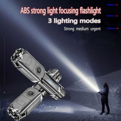 Police Security Lampe de poche rechargeable Aura-RS