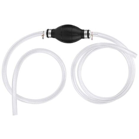Pompe vidange huile moteur, 12V 80W pompe essence, pompe electrique gasoil à huile résistantes à la corrosion, pour voiture, bateau, moto, comprend des instructions(Manuel - Non électrique)