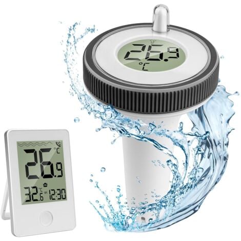 Compteur De Température électronique Numérique Intégré LCD, Sonde étanche Pour Incubateur De Piscine