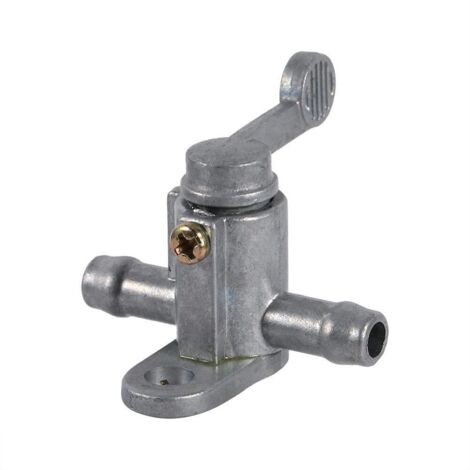 Robinet d'Essence 8mm Universel, Robinet d'Essence de Soupape de Carburant Interrupteur de Soupape de Réservoir de Carburant On/Off Petcock 1/4 Soupape de Pompe à Essence pour Moto+robinet essence ro