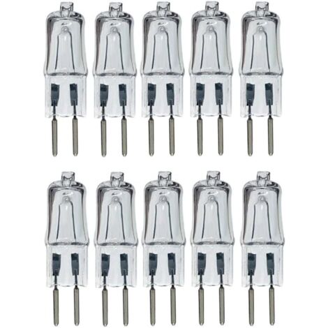 Ampoule Halogène G5.3, Accessoires De Lampe 24V, 50W Blanc Chaud 2700K, 10 Pièces,24V-50W,10 Pièces
