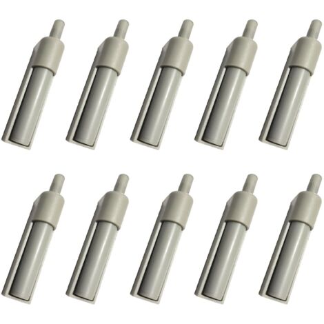 Lot de 10 Amortisseurs de Porte d'Armoire-Rénovation en Douceur pour Portes à Ouvre-Pression-Compatible Tiroirs et Glissières-Amortisseurs Polyvalents Silencieux-Accessoires de Rénovation Durable (1/5)