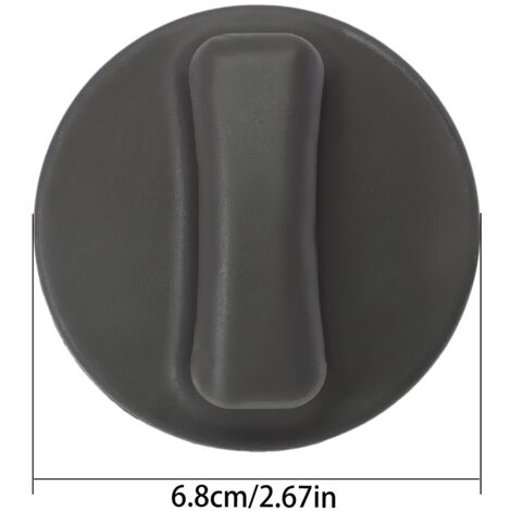 Bouchon Réservoir Carburant Universel Fydun 50mm ABS – Couvercle ATV Quad Noir Verrouillable