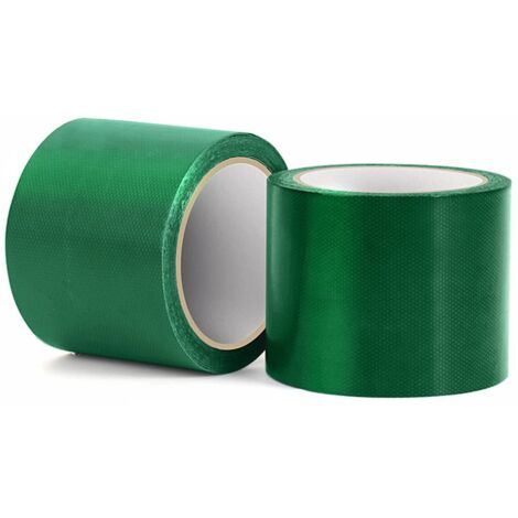 Reparation Bache Ruban Adhésif Etanche, 5cm x 5m Auvent Ruban de Réparation, Uissant pour Réparer Bache de Camion ou de Serre, Toile de Tente ou Tonnelle