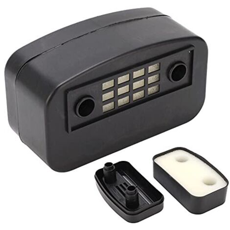 65mm Coque en Plastique Carré Compresseur d'air Silencieux Bruit Silencieux Pompe D'admission Filtre D'entrée pour Compresseur à Piston, Non original