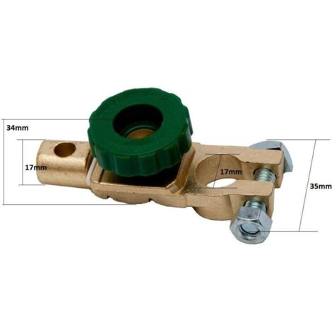 Interrupteur Principal Coupe-batterie 2 Pôles - Neuf - Parfait Pour Voiture, Camping-car, Bateau