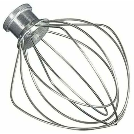 Fouet en Fil d\'acier Inoxydable Compatible avec KitchenAid K45WW WP9704329 KSM150 KSM160 K45 KSM90 Accessoire Robot