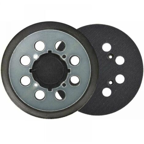 Patin de Rechange pour Ponceuse Orbitale DeWalt DCW210N DWE6423 - Plateau de Ponage 125mm Crochet et Boucle, 8 Trous, Bleu(1 pcs)