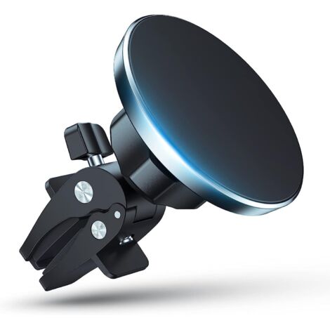 Support Telephone Voiture Magnetique, Rotation à 360 degrés - pour Voiture, Aimant Telephone Voiture, Support Téléphone Voiture Magnétique Compatible avec Mag-Safe et i-Phone 16, 15, 14, 13, 12