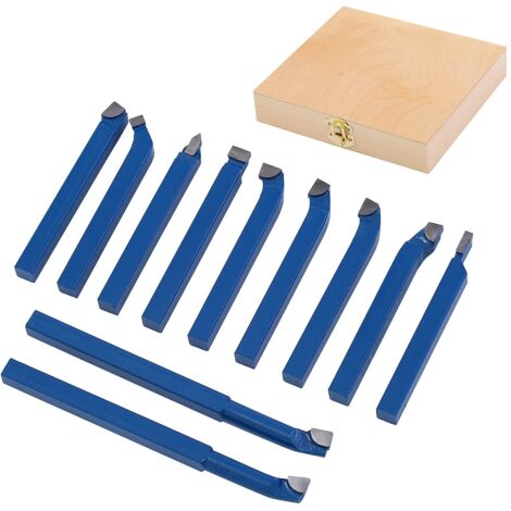 Kit De 4 Outils De Tour à Carbure Brasé Nuance P30 - Section Carrée 8 Mm - Marque ASSUR - Neuf