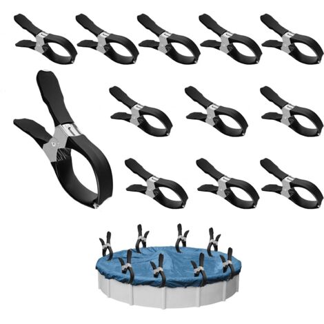 Attaches pour bâches Tovbmup - Fixations pour bâches en plastique - Attaches pour