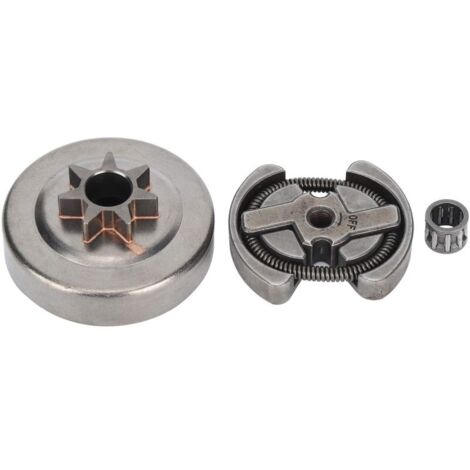 Tambour d\'embrayage, Ensemble de roulement de pignon de Tambour d\'embrayage de tronçonneuse Kit 3 pièces adapté pour Husqvarna 235 E 240136137141142 36 41 pièces de Rechange