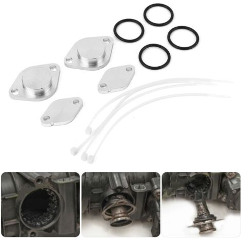 Kit de Suppression EGR Kit de Remplacement de Réparation de Refroidisseur de Vanne EGR Compatible avec Discovery 3 Sport TDV6