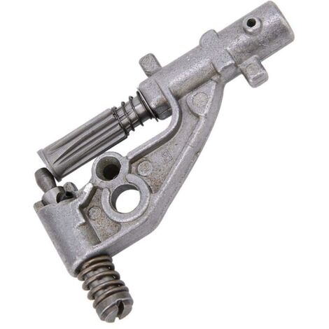 Huiler de Pompe à Huile pour tronçonneuse Poignée Ergonomique adaptée aux pièces de tronçonneuse Husqvarna 340 345 350 351 353 346 Argent
