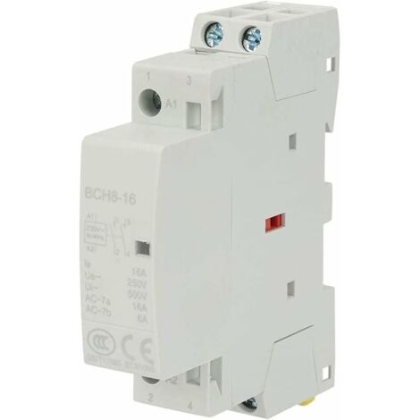 Contacteur 2 Pôles 40A 220/240V YDWL - 2 Contacts NO - Pour Rail DIN - Neuf