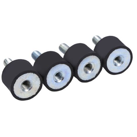 4x supports en caoutchouc amortisseur Anti Vibration Silentblock bobines M6