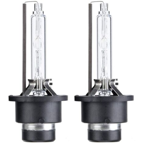 2 pièces D2S 35W Phare Xénon de Voiture 85V AC HID,Ampoules de Remplacement de Lampe au Xénon 6000K D2R - Douille P32d-3 (Blanc froid)