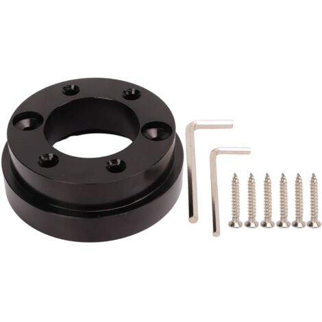Plaque D'adaptation de Volant de 70 Mm, Adaptateur de Volant Remplacement D'adaptateur de Moyeu de Volant en Alliage D'aluminium pour G25, G27, G29, G920 (1/5)