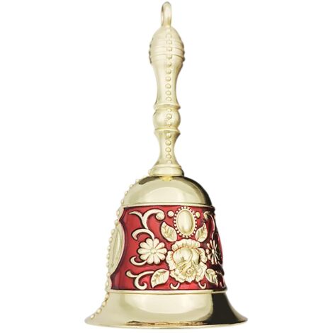 Cloche de table classique en métal Gsrhzd pour dîner scolaire, réception, service hôtelier, méditation et prière (1/5)