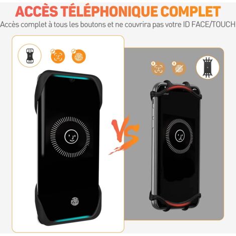 Support telephone velo oto, etanche, trottinette électrique scooter