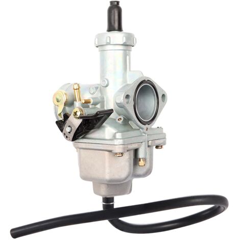 Carburateur PZ27 27 mm avec câble de remplacement pour moteur de pit bike, kart à trois roues et karting de 100 cc, 125 cc, 150 cc et 200 cc.