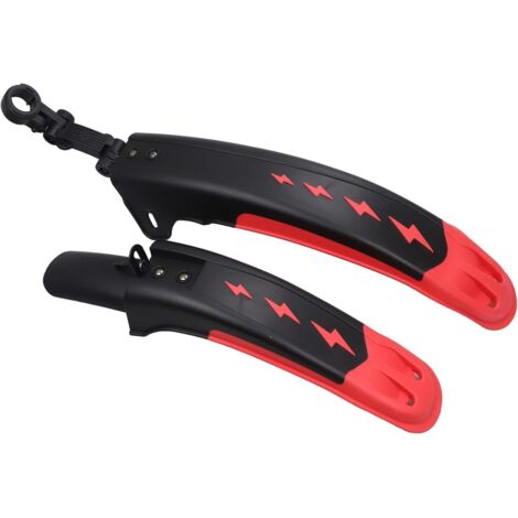 Lot de 2 garde-boues universels pour VTT et vélo de route, fixation rapide, compatibles avec les vélos de 24 à 29 pouces.
