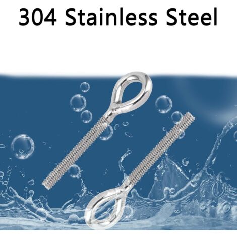 5/16-18x1-1/2 Acier Inoxydable 304 Vis fixation vis 5pcs