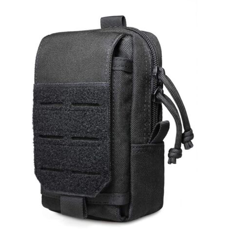 Pochette Tactique Téléphone Portable EDC Poche Molle Sacoche Ceinture Militaire Pochette à Outils Sac de Ceinture Tactique Organisateur de Gadgets Mini Sac Annexe de Multifonction pour Voyage (1/3)