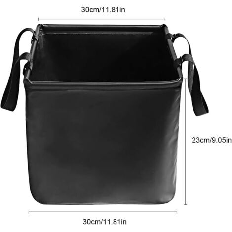 FairyPeach Seau Pliable Extérieur 10L/20L - Bassine Portable Camping Voyages Vert L