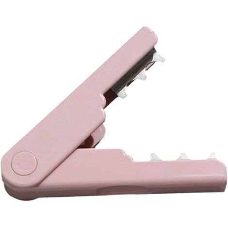 Outil de Dénudage D'épine, Coupe-Tige de Fleur, Longueur 14cm, Bricolage Outil de Coupe Fleuriste Cutter de Tige de Fleur, Dissolvant de Tige de Fleur, D'épine pour La Taille Des Rosiers, ROSE
