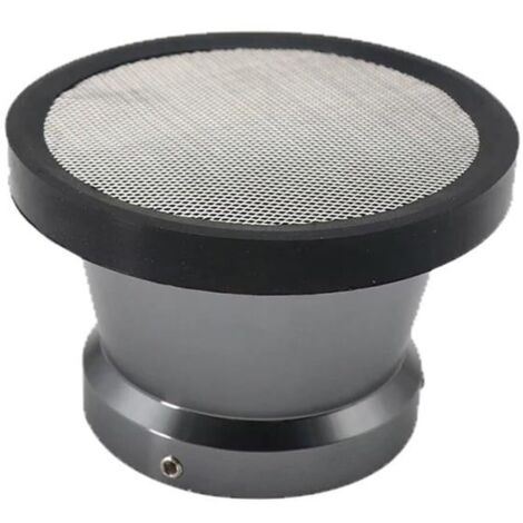 Carburateur Filtre À Air De Moto 50 Mm en Alliage avec Maille Guaze pour PWK 21/24/26/28/30 Mm PE28/30 Mm Carburateur Carburatore(Gris)