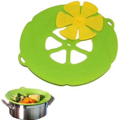 Housse Anti-débordement en Silicone, Couvercle Anti-débordement, Cuisine à Haute température pour Couvercle Casserole pour la Cuisson