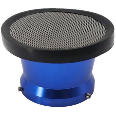 50mm Motorcycle Air Filter Carburettor Alloy with Guaze Mesh for PWK 21/24/26/28/30mm PE28/30mm Carburetor Carburettor (Blue)
