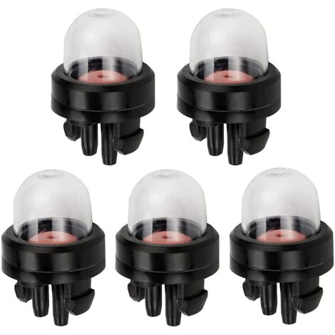 5Pièce Poire Amorcage Pompe d'amorçage, Ampoule de Carburant Pompe, Bulle D'huile de Carburateur pour Stihl Sunreek 8482 McCulloch Ryobi Echo Walbro 188-512