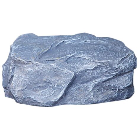 Boîte à clés cachée en rocheHide a Key OutdoorBoîte Waterproof HideCachette pour Clés Aspect PierreFor Outdoor Yard Garden Statues Ornement Intérieur pour cacher en toute sécurité des clés