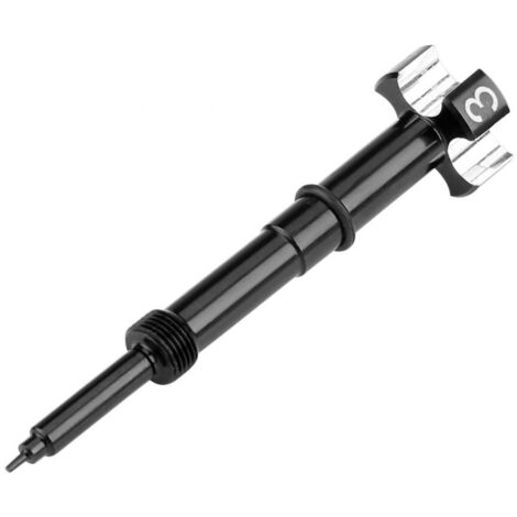Motorcycle Air Fuel Mixing Screw Richness Screw Carburetor FCR Carb Air (Black)