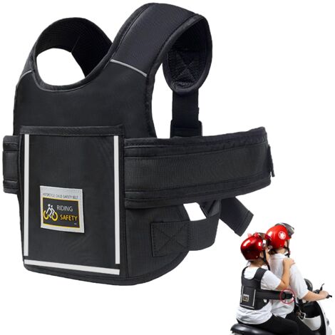Ceinture de sécurité pour enfant - Réglable - Avec bandes réfléchissantes - Convient aux enfants de 2 à 12 ans (1/5)