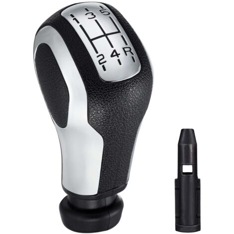 Spurtar Pommeau de levier de vitesses manuel 5 vitesses pour Peugeot 106 107 205 206 207 301 306 307 308 406 407 408 508 605 806 807 2008 3008 1007 pour Citroen C2 C3 C4 C5 Picasso Saxo Xsara Elysee