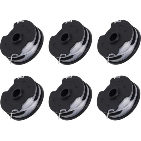 Lot de 6 bobines de rechange pour débroussailleuse sans fil Parkside PRTA 20-Li C3 IAN351753-AIMOONSA