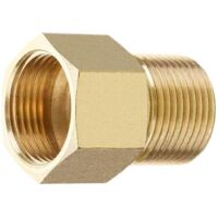 Adaptateur Nettoyeur Haute Pression 1/4" Femelle Vers M22 Femelle - Connecteur Rapide Laiton Robuste 5000 PSI