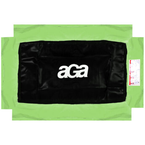 Aga Couvre-ressorts rectangulaire pour les trampolines 122x183 cm Vert clair, coussin de protection (1/4)