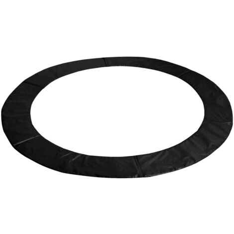 Aga Couvre-ressorts ovale pour les trampolines EXCLUSIVE 430 cm Noir, coussin de protection