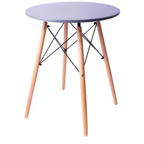 Table à manger Aga 60 cm Gris (1/5)