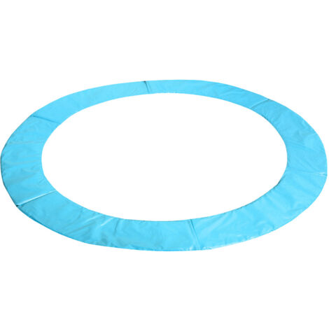 Aga Couvre-ressorts ovale pour les trampolines SPORT EXCLUSIVE 250 cm Bleu clair, coussin de protection (1/5)