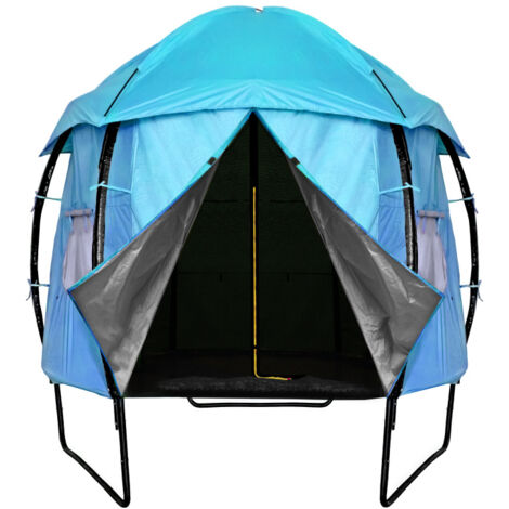 Aga Stan pour trampoline EXCLUSIVE 250 cm (8 ft) Bleu clair (1/5)