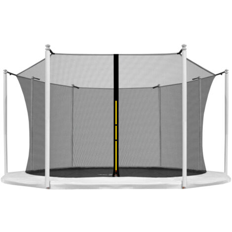Aga Filet de protection intérieur 366 cm pour 8 poteaux Noir