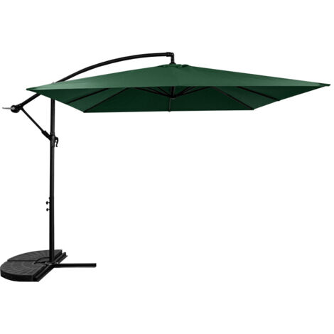 Aga Parasol de jardin MR2048 250 cm Vert foncé