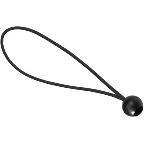 Aga élastique pour trampoline de fitness Noir