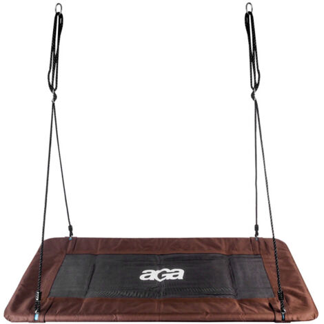 Aga Rectangle suspendu à bascule 150x79 cm Marron